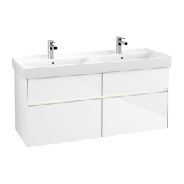 Villeroy Boch Collaro C013L0DH Тумба под раковину 1254х444 мм (Glossy White)