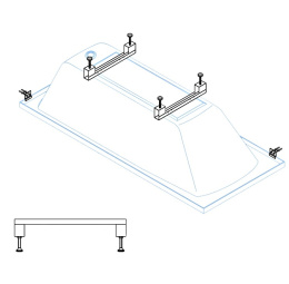 Универсальный комплект ног Cezares LEG-KIT-150 для прямоугольных акриловых ванн