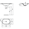 Раковина 62X41 см Ideal Standard CONNECT E504901