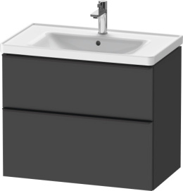 Тумба подвесная 78,5 см Duravit D-Neo DE435504949, серый