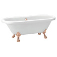 Акриловая ванна BelBagno BB21-ORO, 180 х 85 см, слив-перелив и ножки золото