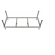 Каркас для прямоугольных акриловых ванн Koller Pool универсальный 180х80 со сборочным пакетом (CR180