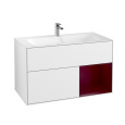 Villeroy Boch Finion G040HBGF Тумба под раковину 996х498 мм (peony matt/glossy white)