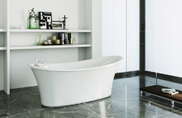 Акриловая ванна 170x75 BelBagno (BB302), круглая