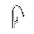 Смеситель для кухни Hansgrohe Focus M41 (31815800) сталь