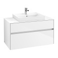 Villeroy Boch Collaro C01900DH Тумба под раковину 1000х500 мм (Glossy White)