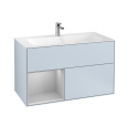 Villeroy Boch Finion G030GJHA Тумба под раковину 996х498 мм (light grey matt/cloud matt)