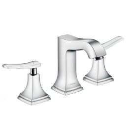 Смеситель для раковины на 3 отверстия 31330000 Hansgrohe Metropol Classic (хром)