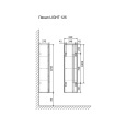 Пенал Aquanika LIGHT AQL3327125WRU96 подвесной 125 см. белый