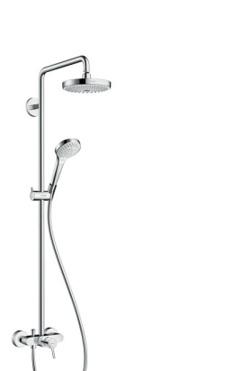 Душевая стойка Hansgrohe Croma (27255400) хром, белый