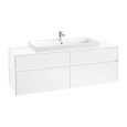 Villeroy Boch Collaro C031L0MS Тумба под раковину 1600х500 мм (White Matt)