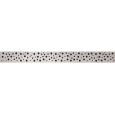Решетка для лотков AlcaPlast BUBLE-1150M нержавеющая сталь матовая