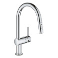 Grohe Touch 31358002 Смеситель для кухни, сенсорный, выдвижной излив