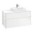 Villeroy Boch Collaro C015L0DH Тумба под раковину 1000х500 мм (Glossy White)