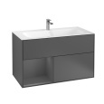 Villeroy Boch Finion G030GKGK Тумба под раковину 996х498 мм (anthracite matt/anthracite matt)