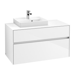 Villeroy Boch Collaro C01400DH Тумба под раковину 1000х500 мм (Glossy White)