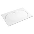 Поддон душевой Cezares Tray TRAY-S-AH-120/80-56-W, 120 х 80 см, белый, из искусственного камня