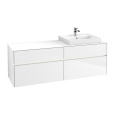 Villeroy Boch Collaro C023L0DH Тумба под раковину 1600х500 мм (Glossy White)