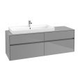 Villeroy Boch Collaro C02900FP Тумба под раковину 1600х500 мм (Glossy Grey)