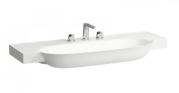 Раковина Laufen New Classic 8.1385.8.000.158.1 120 х 48 х 16.5 см, SaphirKeramik, 3 отверстия, белый