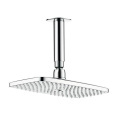 Верхний душ Hansgrohe Raindance Air EcoSmart 27383000, 24х16 см, 1 режим струи, с держателем