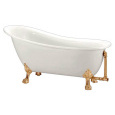 Акриловая ванна 170x76 BelBagno (BB06-1700-ORO), овальная