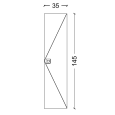 Armadi Art Lucido 772-BB Пенал LUCIDO Бронзированный коричневый 304005