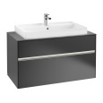 Villeroy Boch Collaro C020L0PD Тумба под раковину 1000х500 мм (Black Matt Lacquer)