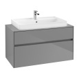 Villeroy Boch Collaro C02000FP Тумба под раковину 1000х500 мм (Glossy Grey)